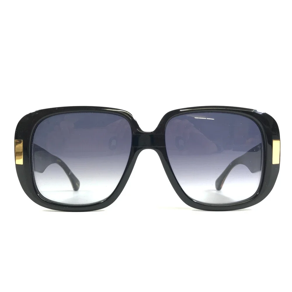 Alfred Kerbs Sunglasses CARI BK 025/200 Black Gold Frames w Gray Gradient Lenses
